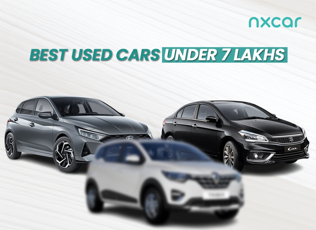 Best used cars under 7 lakhs in India