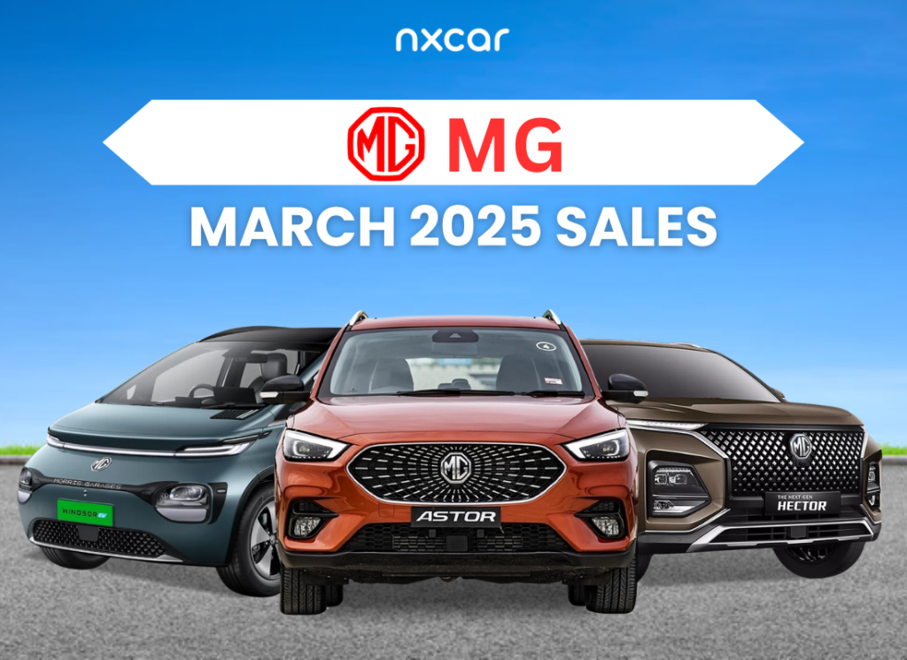 MG March 2025 Sales