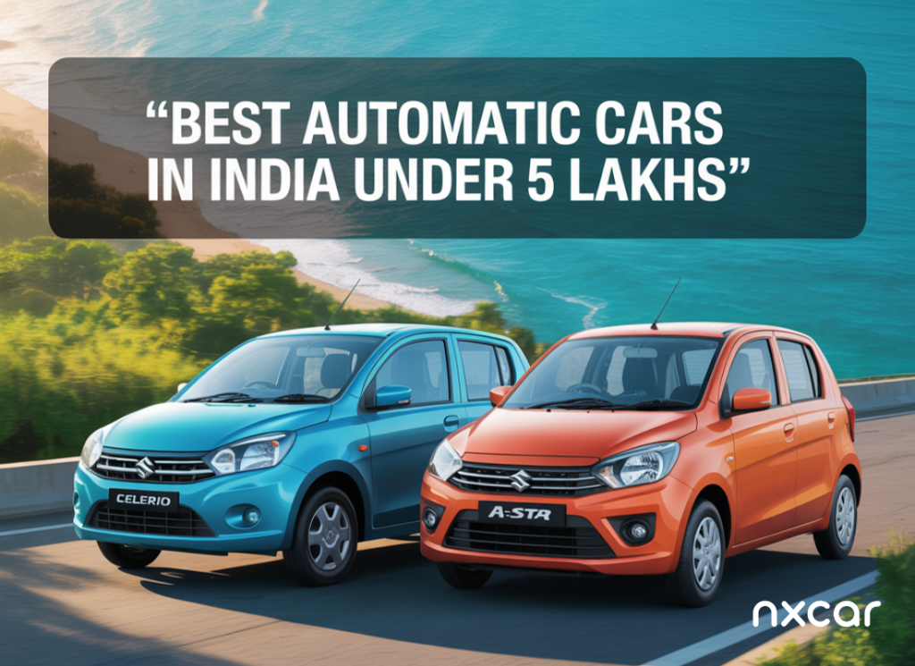 Best Automatic Cars in India Under 5 Lakhs