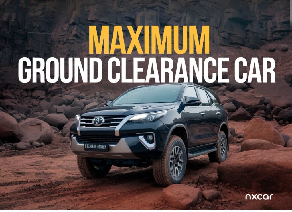 Maximum Ground Clearance Cars in India
