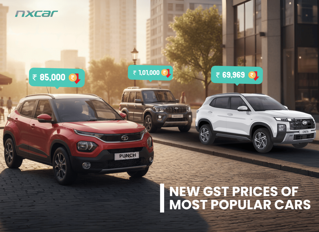 New GST Prices of Most Popular Cars