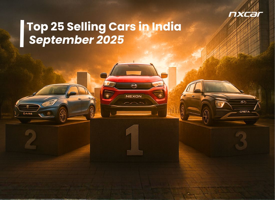Top 25 Selling Cars in India for September 2025