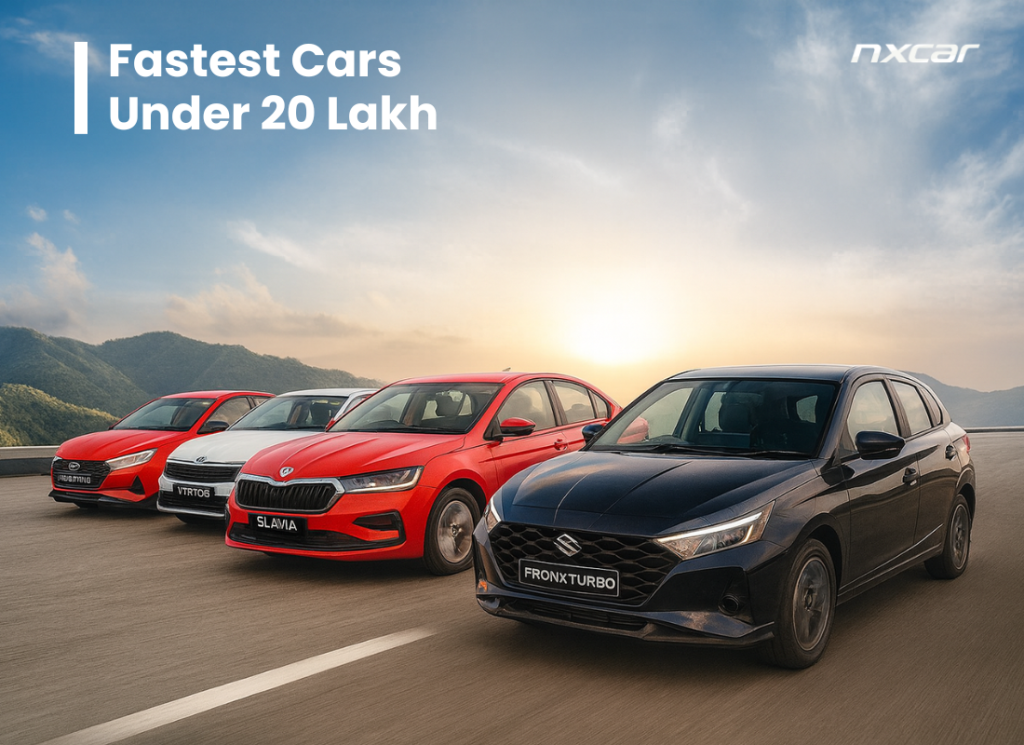 Fastest Cars in India under Rs. 20 Lakh