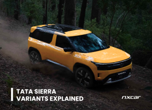 Tata Sierra Variants Explained: Which One Should You Buy?